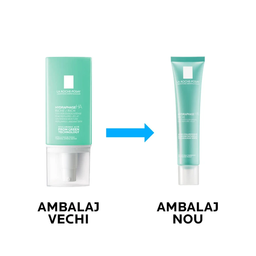 Hydraphase HA Riche Crème Hydratante Intense, 40 ml, La Roche-Posay