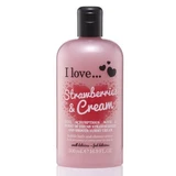 Gel de dus Strawberry Cream Original, 500 ml, I Love