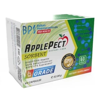 Apple Pect Digestion Support Supplement, 60 cápsulas, Balkan Pharmaceuticals