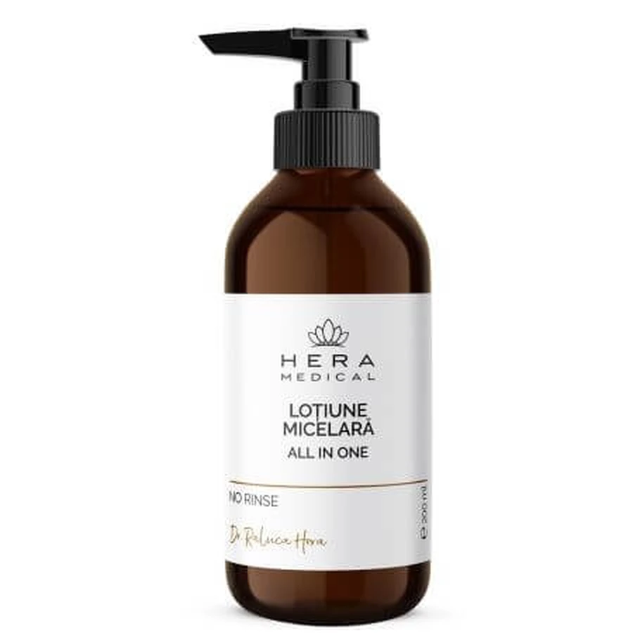 Lotiune micelara pentru fata, 200 ml, Hera Medical