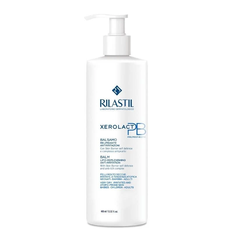 RILASTIL XEROLACT PB – Prä-/Postbiotische reizlindernde und lipidauffüllende Spülung x 400ml