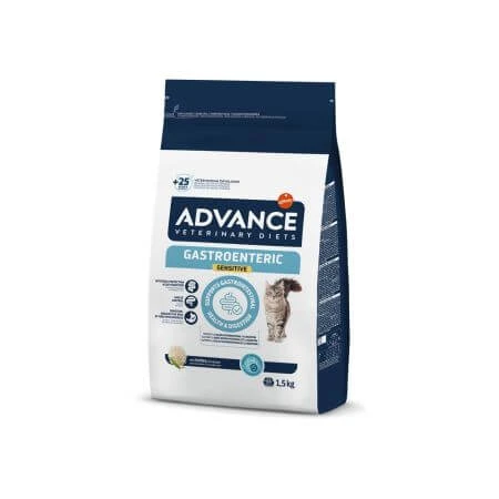 Trockenfutter für Katzen Gastroenteric Sensitive, 1,5 kg, Advance Veterinary Diets