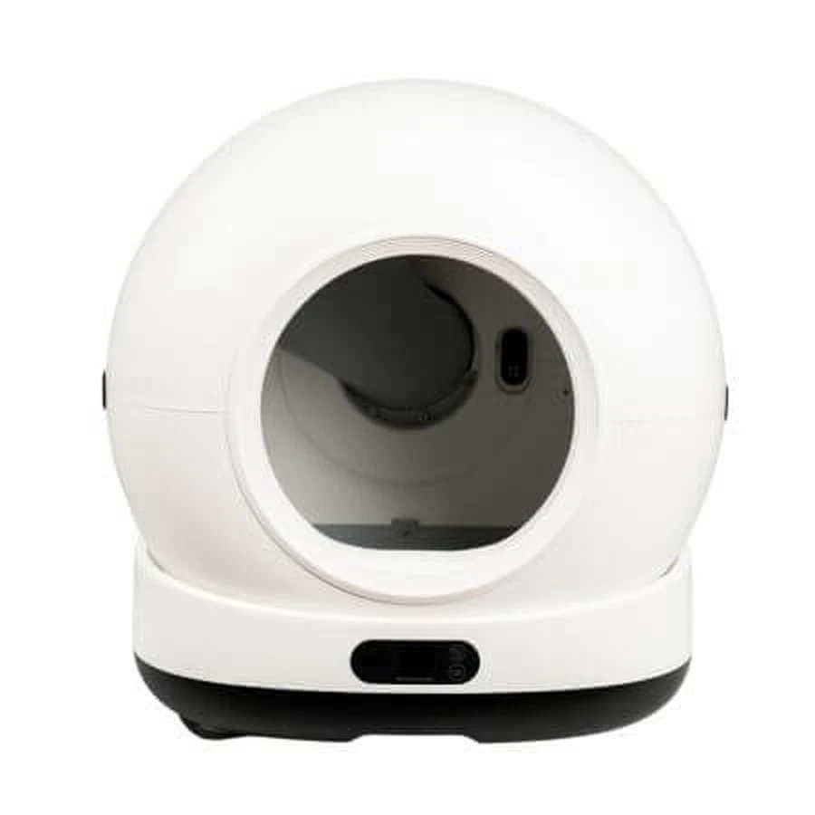 Slimme zelfreinigende automatische kattenbak met zelfreiniging en camera voor katten, Ultra View, zwart, 7 liter, Shaw
