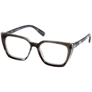 EYELEAD Okulary do prezbiopii E267 Black-Tartar Rouge Struktura kości 2.00