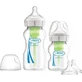 Set di 2 biberon di plastica contro le coliche con tettarella in silicone per 0+ mesi 1x150ml e 1x270ml WB 02600