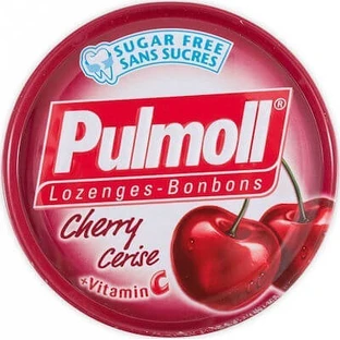 PULMOLL Caramelos Garganta Cereza y Vitamina C 45g