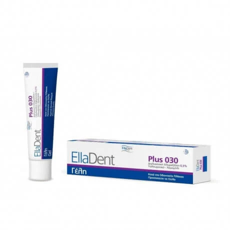 ELLADENT Plus030 Antimikrobielles & heilendes Gel für Mundhöhlenprobleme, 30ml