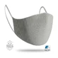 SAGG Mascarilla de tela para hombre Gris