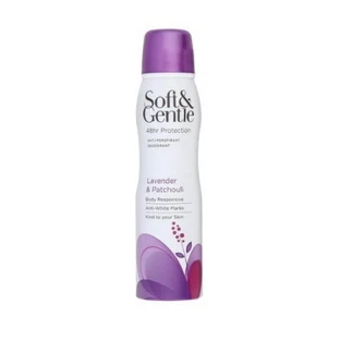 Soft & Gentle lavanda e patchouli deodorante 150 ml