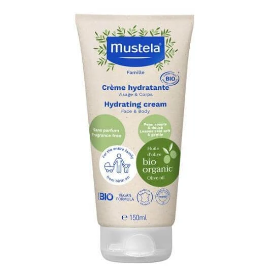 MUSTELA Bio-Feuchtigkeitscreme Gesicht & Körper Bio-Feuchtigkeitscreme Gesicht & Körper 150ml