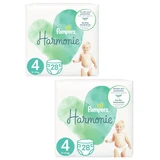 PAMPERS Harmonie Scutece cu autocolant nr. 4 pentru 9-14 kg 56 bucăți (2 pachete de 28 bucăți)