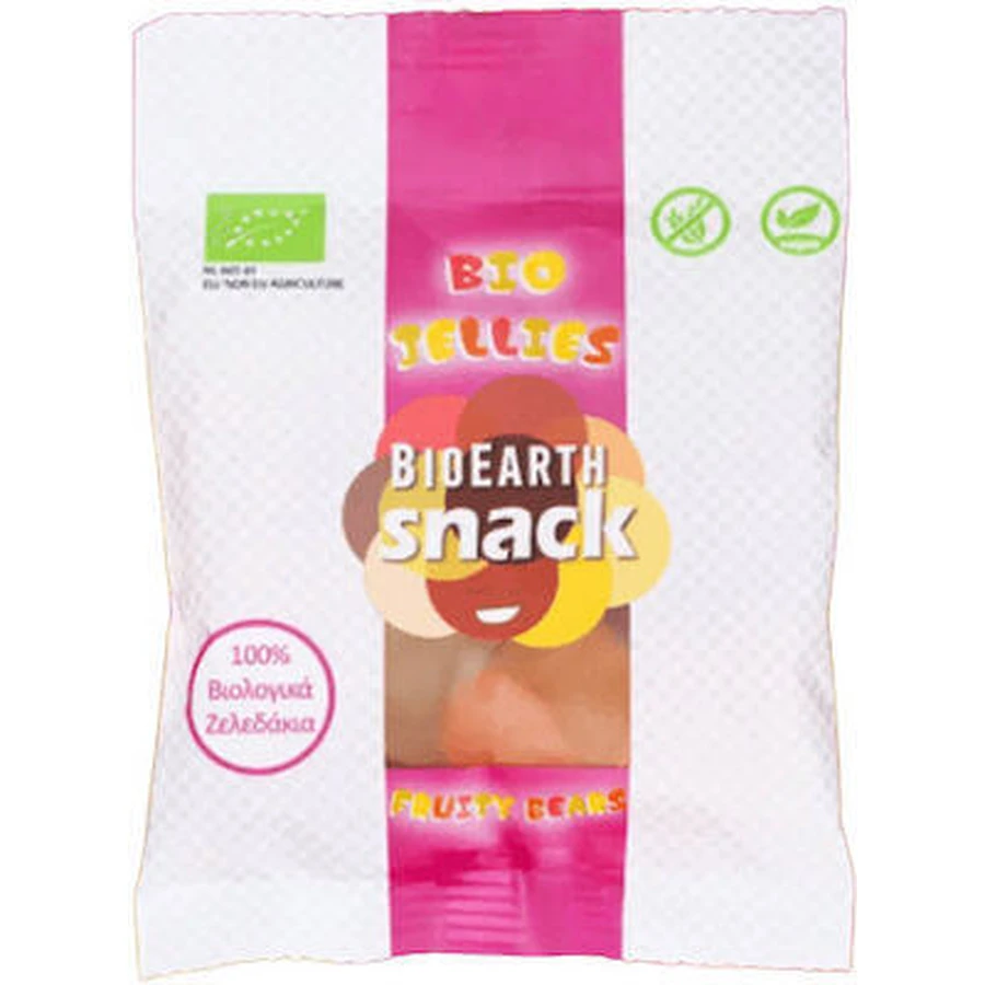 BIOEARTH Bio Jellies Fruity Bears Fruit flavoured Jellies 55gr