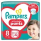 PAMPERS Pantaloni No.8 (17+kg) per bambini 32 pezzi