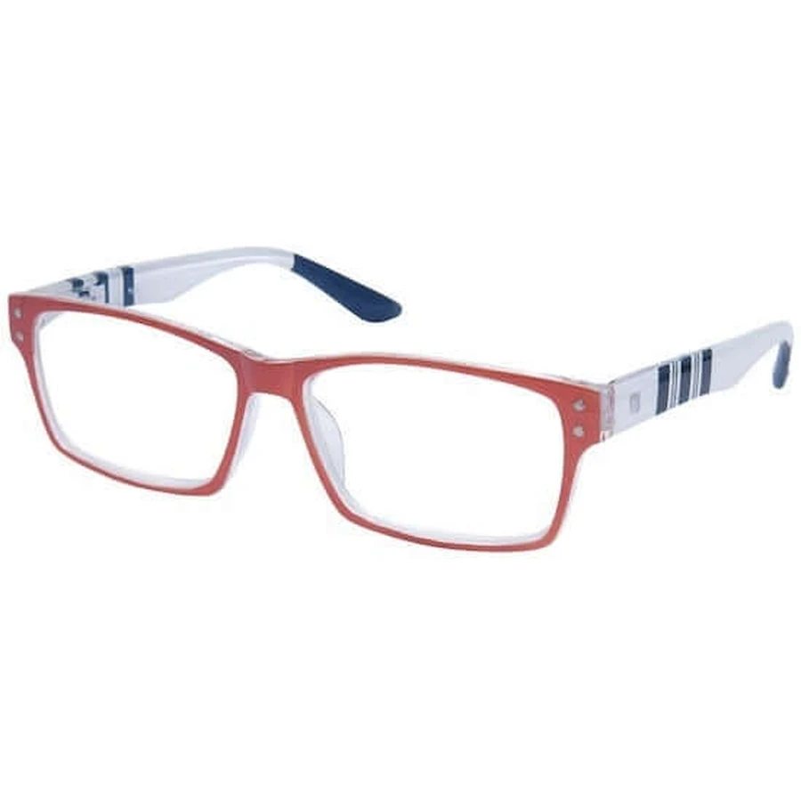 EYELEAD Ochelari de prezbiopie E251 roșu-alb granit 3.00