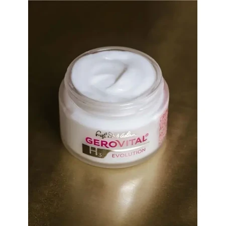 Gerovital H3 Evolution Anti-Falten-Creme mit Hyaluronsäure 3 %, 50 ml, Farmec 