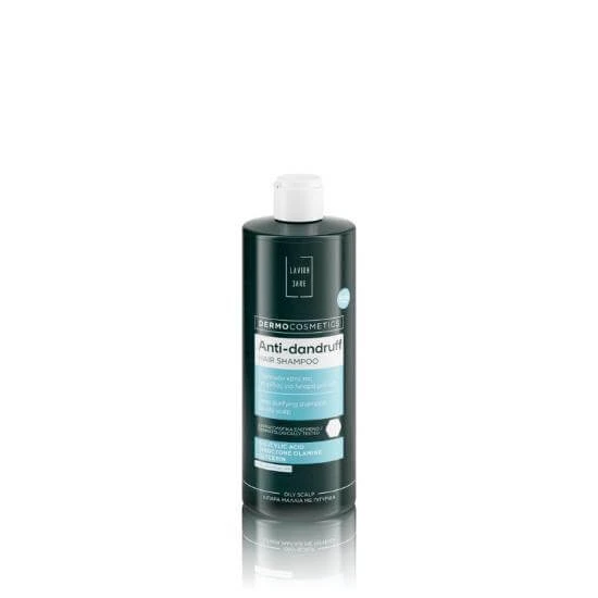 LAVISH Care Dermocosmetics Anti-Schuppen Haarshampoo für fettige Kopfhaut Shampoo gegen Schuppen & fettiges Haar 400ml + 100ml Geschenk