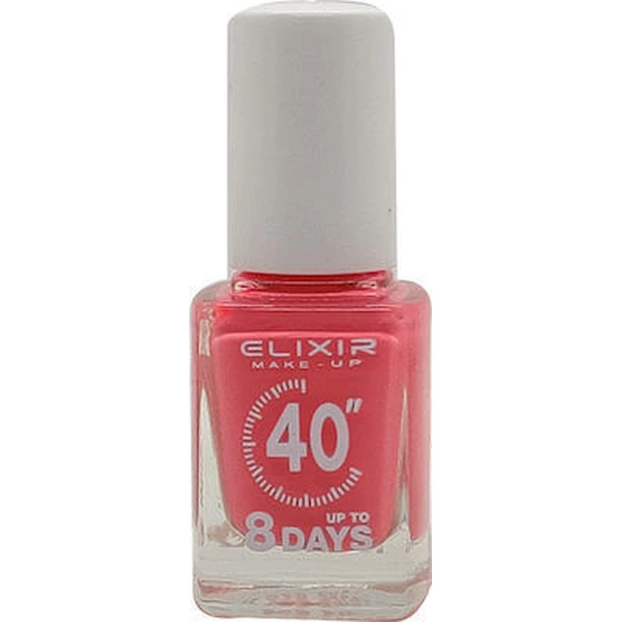 ELIXIR 40″ Jusqu'à 8 jours de brillance Vernis à ongles longue durée à séchage rapide Rose 311 13ml