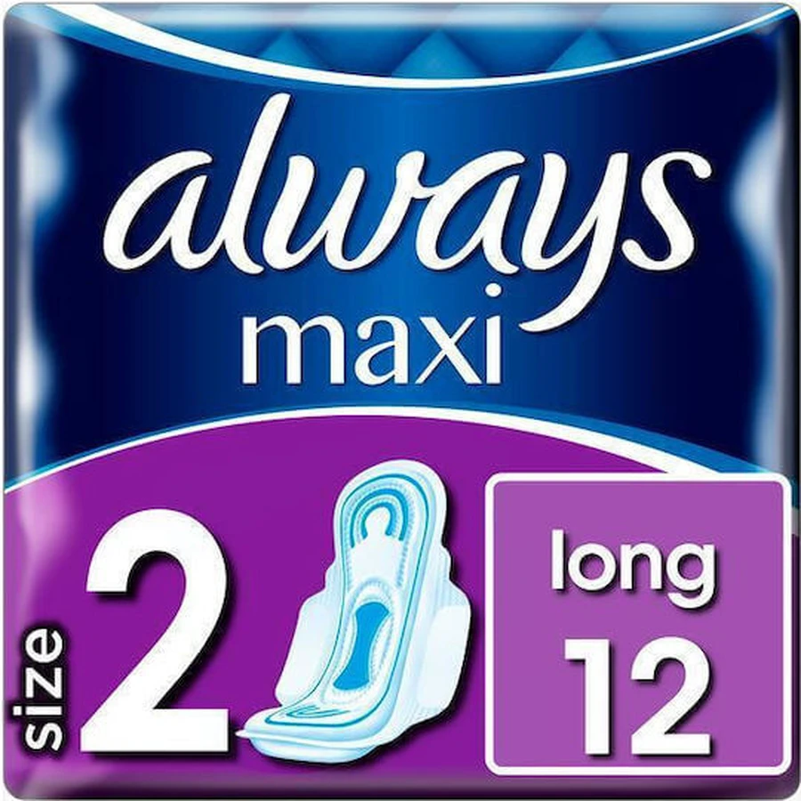 ALWAYS Imbottiture lunghe Plus con ali Taglia 2, 12 pezzi