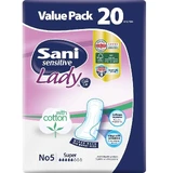 SANI Sensitive Lady Discreet Super No5 Cotone assorbente 20 pezzi