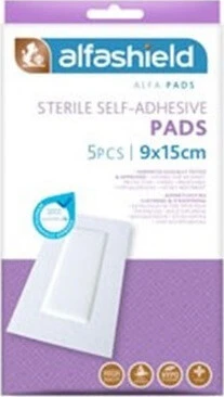 Karabinis Medical Sterile Klebepflaster 9cmx15cm x5 Stück