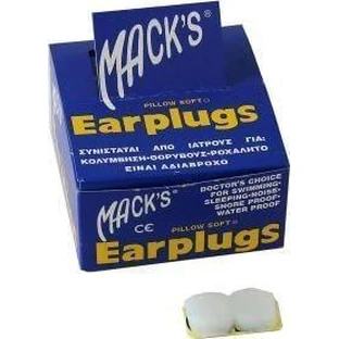 MACK'S - Earplugs Silicone earplugs 2 pieces