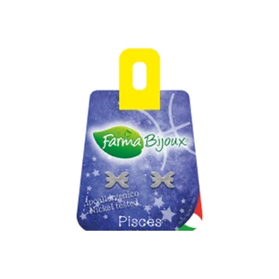 FARMA BIJOUX Hypoallergene Ohrringe ohne Nickel Zodiaco Fische-Fische