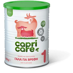 CAPRI CARE Lapte pentru copii pe bază de lapte de capră de la naștere până la 6 luni, 400gr
