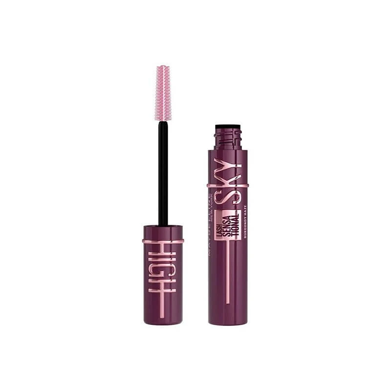 MAYBELLINE Lash Sensational Sky High Mascara Volumen & Länge Wimperntusche 7.2ml Burgundy Haze