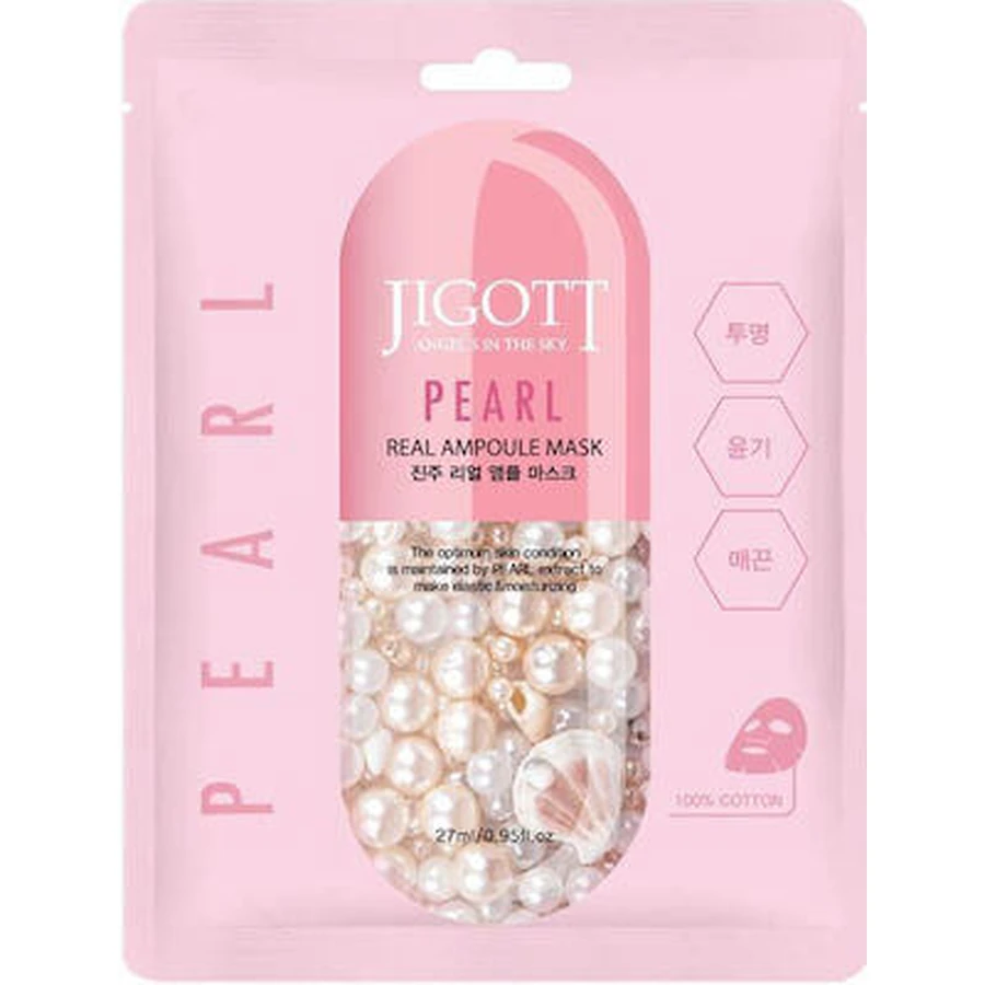 JIGOTT Parel Echt Ampoule Masker Gezichtsmasker Voor Hydratatie 27ml