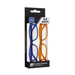 EYELEAD Leesbril - Presbyopie Blauw(E220) & Honing(E218) +3,00