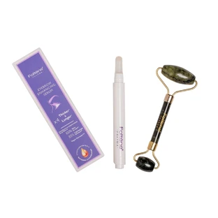 FOLTENE Kit de Belleza Con Suero Potenciador de Cejas Suero Potenciador de Cejas 4ml & Rodillo Rostro y Ojos