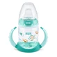 NUK First Choice Learner Bottle Training Bottle With Two Handles & Soft Silicone Nozzle For 6-18 Months 150ml 10.743.943 - Green