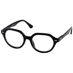 EYELEAD Okulary do prezbiopii E269 Czarne Okrągłe Kości w 4.00