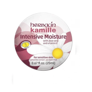 HERBACIN Kamille Cremă de mâini hidratantă intensivă cu mușețel și aloe vera 20ml