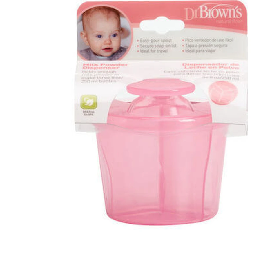 DR. Distributore di latte in polvere DR BROWN'S Rosa AC038