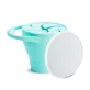MUNCHKIN C'est Silicone ! Snack Catcher Boîte à goûter pliable en silicone 6+ mois Turquoise