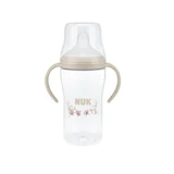 NUK Perfect Match Sticlă de antrenament cu duză Monkey 6+ luni 260ml