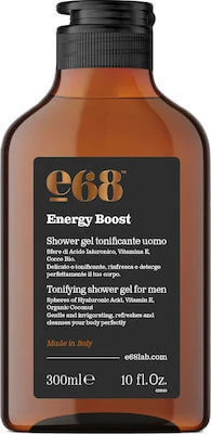 E68 Energy Boost Tonisierendes Duschgel für Männer Tonisierendes Duschgel für Männer 300ml