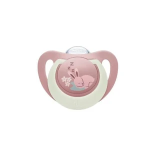 Suzeta din silicon NUK First Choice Night pentru 6-18 luni, cu cutie