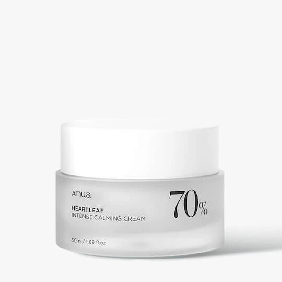 ANUA Heartleaf 70% Intense Calming Cream Feuchtigkeitscreme, 50ml