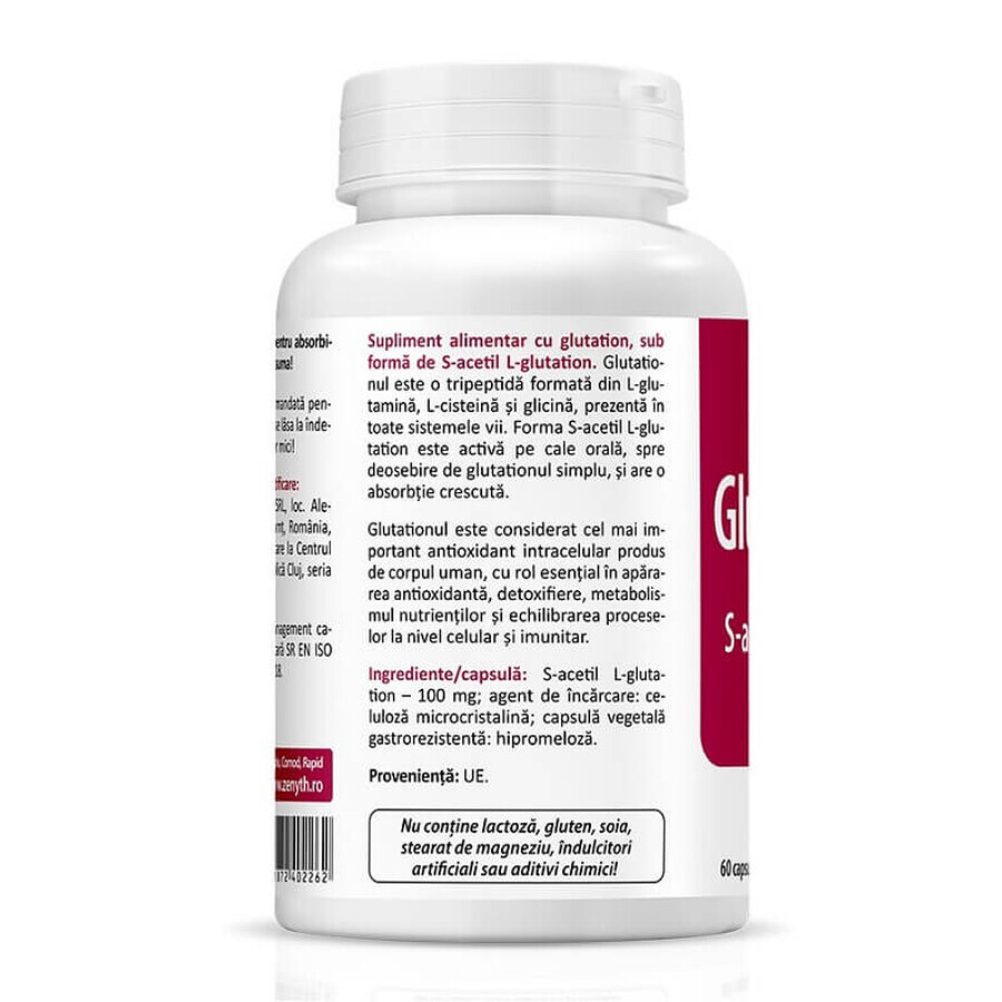 Glutathione, 60 capsule, Zenyth