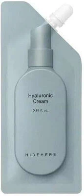 HIDEHERE Hyaluronic Cream Feuchtigkeitsspendende Gesichtscreme zur Stärkung der Hautbarriere & Elastizität 25ml