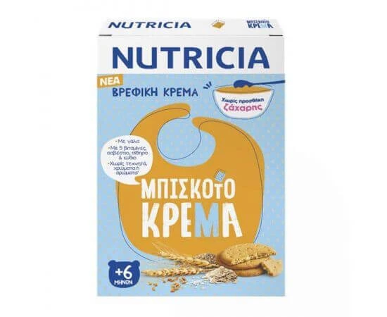 NUTRICIA Babycreme mit Milch Biskuitcreme Ab 6 Monaten 250g