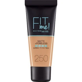 MAYBELLINE Fit Me Foundation For Natural Matte Coverage 30ml 250 Sun Beige