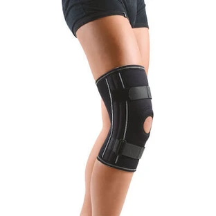 ANATOMIC LINE Apărătoare de genunchi întărită cu 4 plăci spiralate 5022