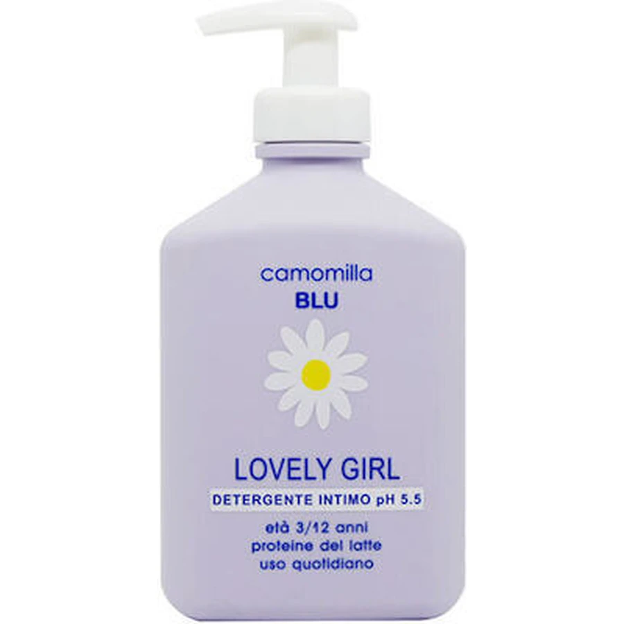 CAMOMILLA Blu Lovely Girl Intimate Wash Mild Cleansing Lotion for Girls 3-12 Years pH5.5 300ml