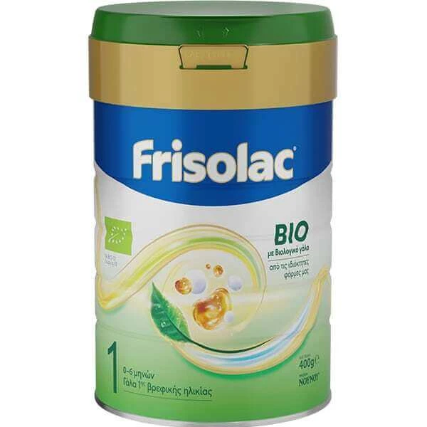 FRISOLAC 1 BIO Milch für Säuglinge 0-6 Monate in Pulverform 400g