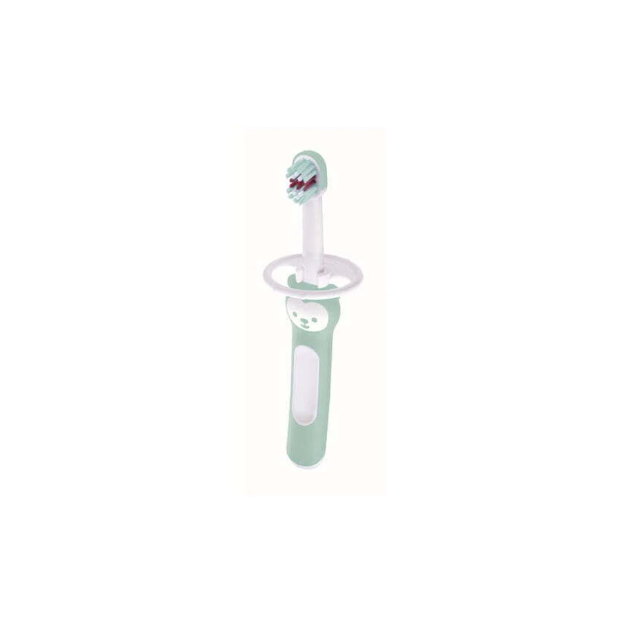 MAM Tandenborstel Baby's Borstel Met Beschermingsschild Voor 6+ Maanden 606B