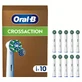 ORAL B Pro Cross Action Vervanging elektrische opzetborstels 10 stuks