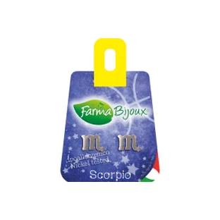 FARMA BIJOUX Cercei hipoalergenici fără nichel Zodiaco Scorpio-Scorpio